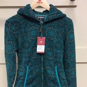 Sherpa Namla Hooded Fleece Jacket II - Khola Green